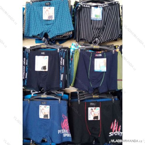Boxerky bavlnené pánske (M-2XL) PESAIL PES21072