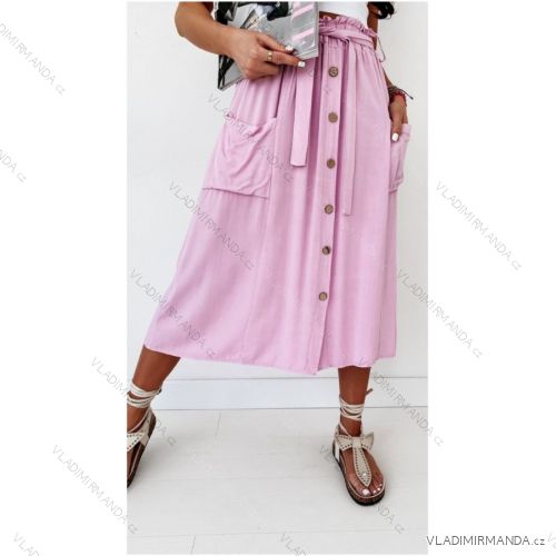 Sukňa dlhá dámska (S / M / L ONE SIZE) TALIANSKÁ MÓDA IMWL2119194