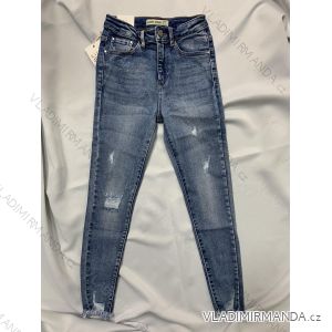 Rifle jeans dlhé dámske (XS-XL) KATHY JEANS RED211382