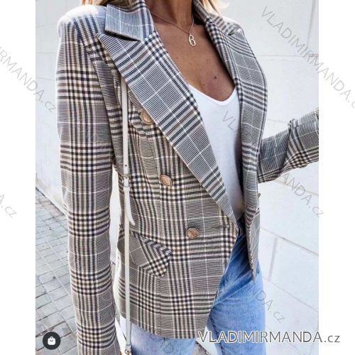 Sako elegantný dlhý rukáv na gombíky dámske (S-XL) TALIANSKÁ MÓDA IMWD211427