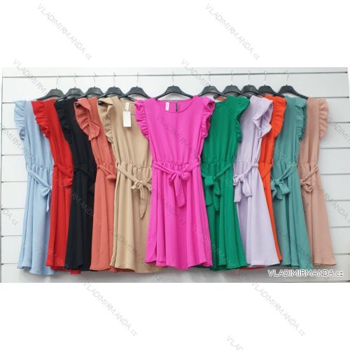 Šaty elegantné bez rukávov dámske (S / M ONE SIZE) TALIANSKÁ MÓDA IMWD211449