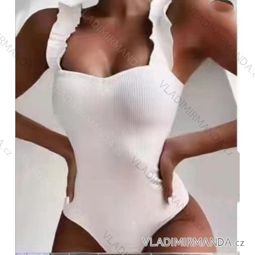 Body letné na ramienka dámske (S / M ONE SIZE) TALIANSKÁ MÓDA IMWY21479