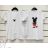 Tričko krátký rukáv dámské mickey mouse (S/M ONE SIZE) ITALSKÁ MÓDA IMWK22111