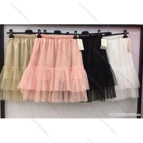 Sukňa krátka dámska (S / M ONE SIZE) TALIANSKÁ MÓDA IMWD212041