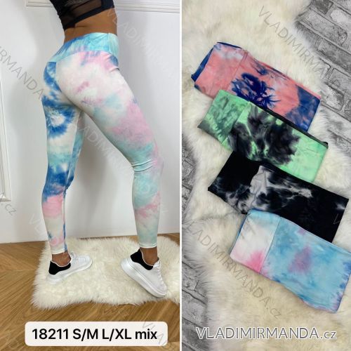 Legíny batika dlouhé dámské (S-XL) TURECKÁ MÓDA TMWL228211