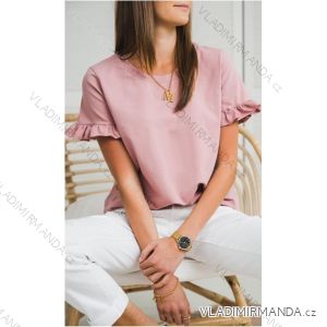 Tunika oversize krátky rukáv dámska (S / M / L ONE SIZE) TALIANSKÁ MÓDA IMWK21350