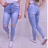 Rifle jeans dámske (25-31) P.O.P. SEVEN MA520pop5517