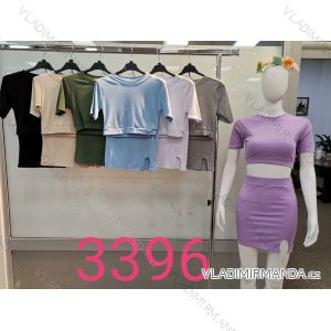 Súprava sukne a tričko dámske (S / M ONE SIZE) TALIANSKÁ MÓDA IM9213396