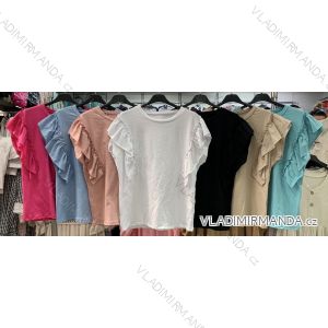 Tričko krátky rukáv dámske (S / M ONE SIZE) TALIANSKÁ MÓDA IMWD212423