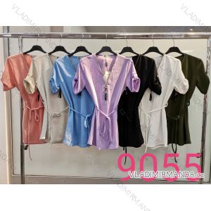 Tričko krátky rukáv dámske (S / M ONE SIZE) TALIANSKÁ MÓDA IM9219055