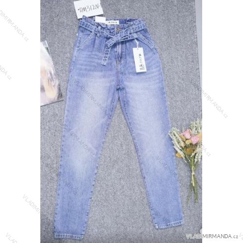 Rifle jeans dlhé dámske (XS-XL) M.SARA MRS21DM312N