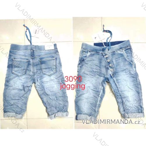 Rifle jeans 3/4 krátke dámske (XS-XL) NEWPLAY MA5213090