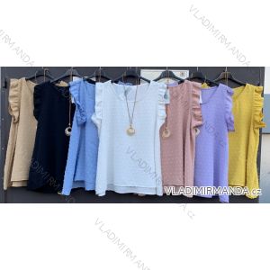 Tričko krátky rukáv dámske (S / M ONE SIZE) TALIANSKÁ MÓDA IMWD212507