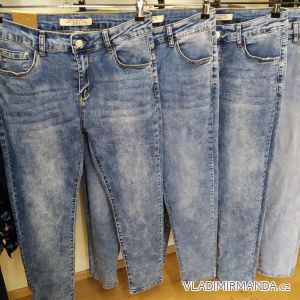 Rifle jeans dlhé dámske (36-46/XS-XL) SMILING JEANS SMI21H086