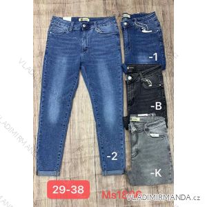 Rifle jeans dlhé dámske (29-38) M.SARA MRS21MS1886