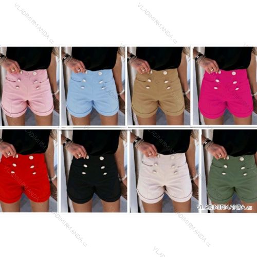 Kraťasy šortky elegantné dámske (S / M ONE SIZE) TALIANSKÁ MÓDA IMWA21220