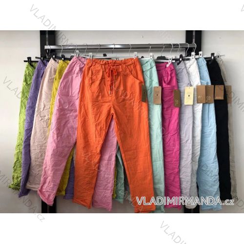 Nohavice dlhé dámske (S / M ONE SIZE) TALIANSKÁ MÓDA IMR21346