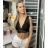 Top tielko letné čipkovaný dámsky (S / M ONE SIZE) TALIANSKÁ MÓDA IMWK21EB21746
