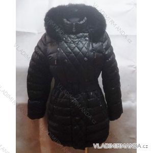 Kabát bunda zimná dámska zateplený kožušinkou (m-2xl) FOREST F-1306