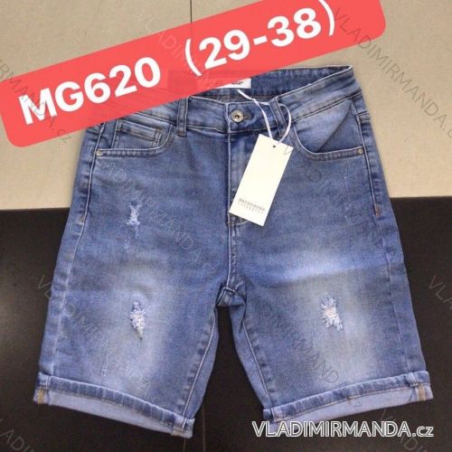 Kraťasy šortky riflové dámske (29-38) M.SARA MA521MG620