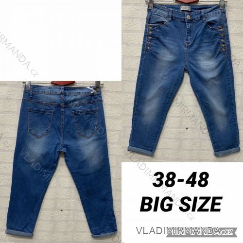 Rifle jeans dámske nadrozmerné (38-48) JEANS JAW213000