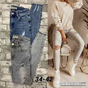 Rifle jeans dlhé dámske (34-42) KATHY JEANS JAW213091