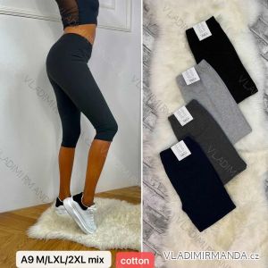 Legíny 3/4 bavlnené dámske (M-2XL) TURECKÁ MÓDA TMWL21A9