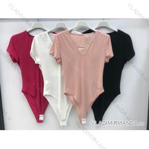 Body krátky rukáv dámske (S / M ONE SIZE) TALIANSKÁ MÓDA IMWD212864