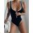 Body na ramienka so zipsom dámske (S / M ONE SIZE) TALIANSKÁ MÓDA IMWD212865