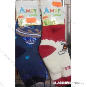 Ponožky teplé detské Chlapčenské (17-26) AMZF K116_