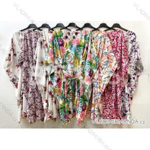 Šaty motýlikové letné krátky rukáv dámske (s / m one size) TALIANSKÁ MÓDA IMWD213144