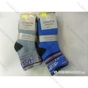 Ponožky teplé zdravotné thermo detské Chlapčenské (27-35) AMZF PAC-364