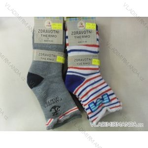 Ponožky teplé zdravotné thermo detské Chlapčenské (27-35) AMZF PAC-365