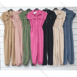 Overal dlhý elegantný bez rukávov dámsky (S / M ONE SIZE) TALIANSKÁ MÓDA IMWA21341