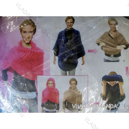 Šál dutá pletená dámska (uni) SAL Model2