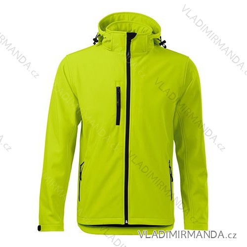 Performance softshellová bunda pánska limetková XL ADR-5226216