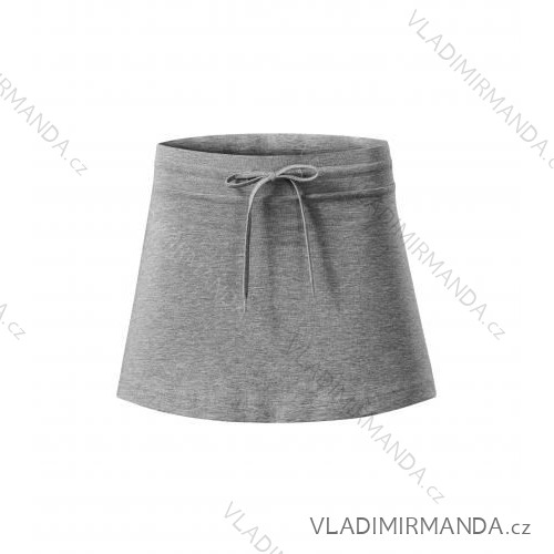 Two in one sukně dámská tmavě šedý melír XL ADR-6041216