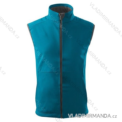 Vision softshellová vesta pánska tmavý tyrkys S ADR-5175913