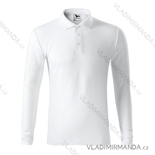 Pique Polo LS polokošeľa pánska biela XL ADR-2210016