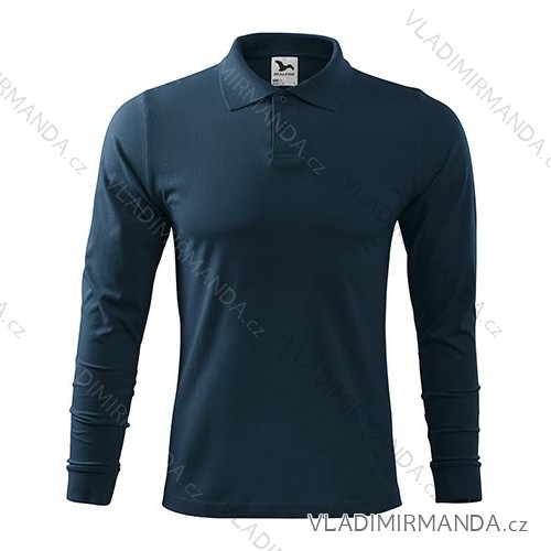 Single J. LS polokošele pánska tmavomodrá 2XL ADR-2110217