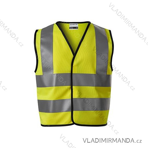 HV Bright bezpečnostná vesta detská fluorescenčné žltá 4-6 rokov / 104-128 cm ADR-9V49731