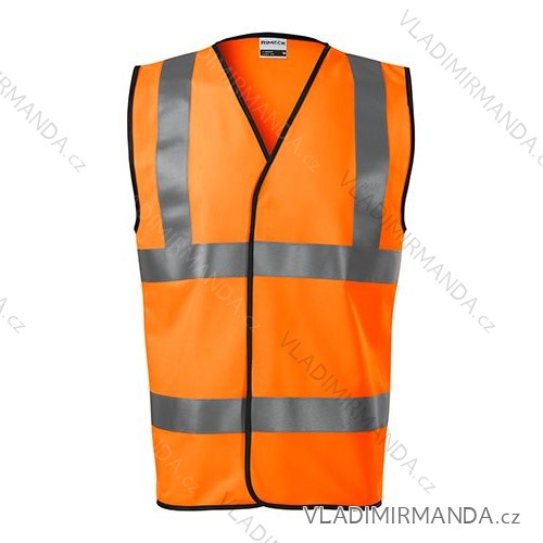 HV Bright bezpečnostná vesta unisex reflexná oranžová 2XL ADR-9V39817