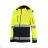 Bi-color EN ISO 20471 Softshell softshellová bunda unisex fluorescenčné žltá 2XL ADR-T529717