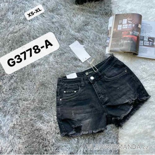 Kraťasy riflové krátke dámske (XS-XL) M.SARA MSR21G3778-A