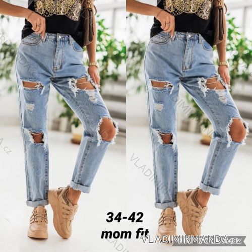 Rifle jeans dlhé dámske (34-42) JEANS JAW213538