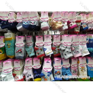 Ponožky slabé detské dojčenské dievčenské a chlapčenské (10-13, 14-16, 17-19) POLSKÁ DPP21136