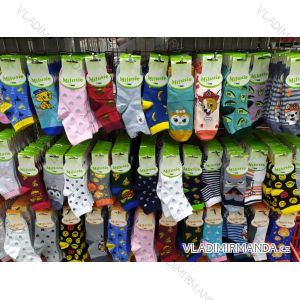 Ponožky slabé detské dojčenské dievčenské a chlapčenské (10-13, 14-16, 17-19) POLSKÁ MODA DPP21140