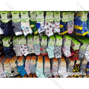 Ponožky slabé detské dojčenské dievčenské a chlapčenské (10-13, 14-16, 17-19) POLSKÁ MODA DPP21141