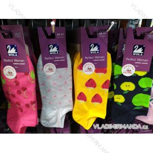 Ponožky členkové slabé veselé dámske (36-41) POĽSKÁ MÓDA DPP21157