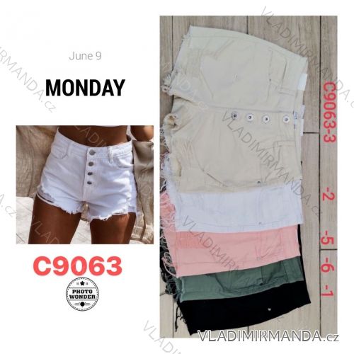 Kraťasy šortky riflové dámske (XS-XL) MONDAY JAW21C9063
